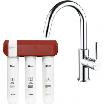 Комплект LEMARK смеситель LM3073C для кухни + Фильтр для очистки жесткой воды OPTIMA Комплект LEMARK смеситель LM3073C для кухни + Фильтр для очистки жесткой воды OPTIMA