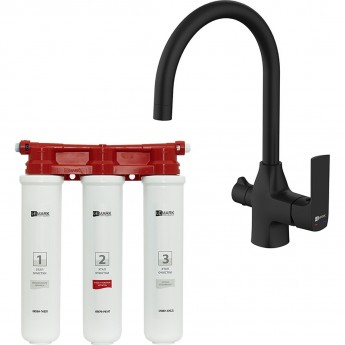 Комплект LEMARK смеситель LM7261BL для кухни + Фильтр BASIC для очистки воды от хлора Комплект LEMARK смеситель LM7261BL для кухни + Фильтр BASIC для очистки воды от хлора