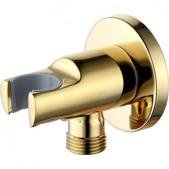 Подключение для душевого шланга LEMARK с креплением для лейки LM4785G для LM4719G, золото Подключение для душевого шланга LEMARK с креплением для лейки LM4785G для LM4719G, золото