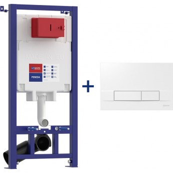 Сет: Инсталляция LEMARK PENEDA + кнопка смыва BIT белый глянец Сет: Инсталляция LEMARK PENEDA + кнопка смыва BIT белый глянец